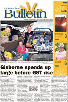 Gisborne Bulletin - October 7th 2010