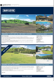 Gisborne Property Guide - November 10th 2011