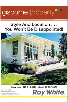 Gisborne Property Guide - December 8th 2011
