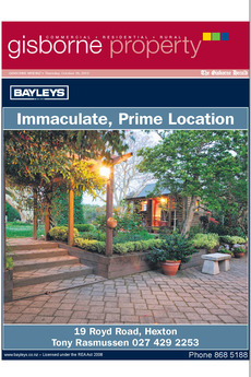 Gisborne Property Guide - October 18th 2012