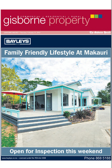 Gisborne Property Guide - February 21st 2013