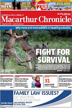 Macarthur Chronicle Camden - March 3rd 2015