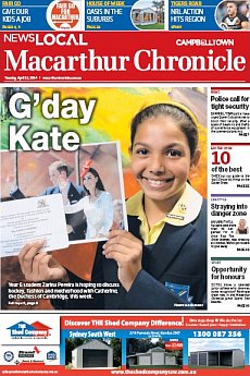 Macarthur Chronicle Campbelltown - April 15th 2014