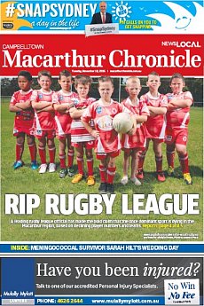 Macarthur Chronicle Campbelltown - November 10th 2015