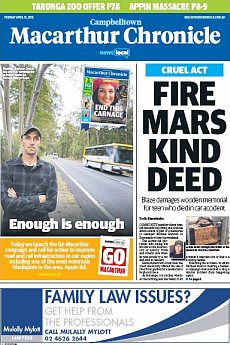 Macarthur Chronicle Campbelltown - April 12th 2016