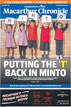 Macarthur Chronicle Campbelltown - May 9th 2017