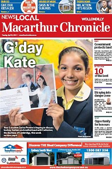 Macarthur Chronicle Wollondilly - April 15th 2014