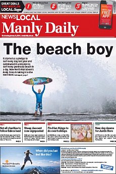 Manly Daily - January 8th 2014