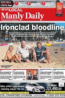 Manly Daily - January 16th 2014