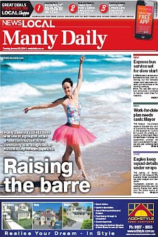 Manly Daily - January 28th 2014