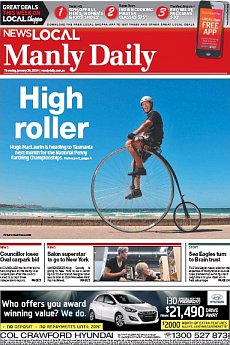 Manly Daily - January 30th 2014