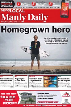 Manly Daily - February 8th 2014