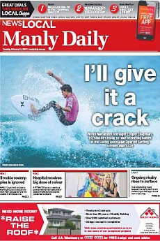 Manly Daily - February 11th 2014