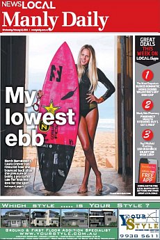 Manly Daily - February 12th 2014