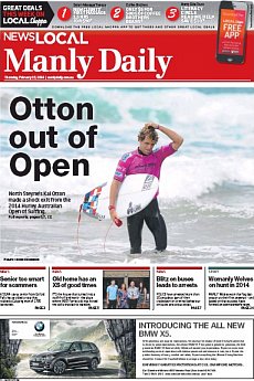 Manly Daily - February 13th 2014