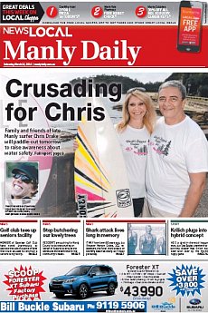 Manly Daily - March 15th 2014