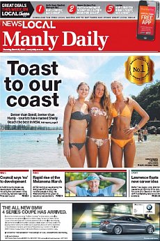 Manly Daily - March 20th 2014