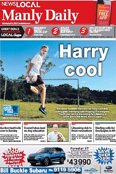 Manly Daily - April 12th 2014