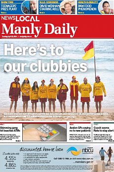 Manly Daily - April 29th 2014
