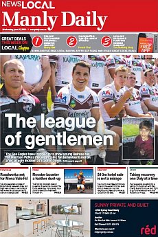 Manly Daily - June 25th 2014