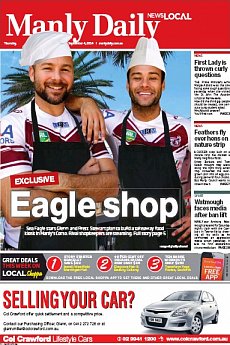 Manly Daily - September 4th 2014