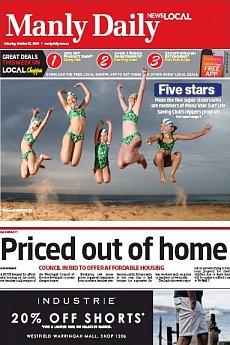 Manly Daily - October 25th 2014