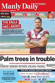 Manly Daily - November 7th 2014
