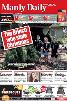 Manly Daily - December 17th 2014