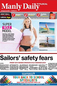Manly Daily - January 10th 2015