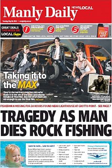Manly Daily - May 19th 2015