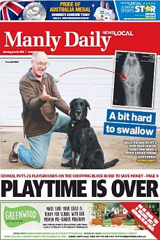 Manly Daily - June 20th 2015