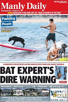 Manly Daily - July 15th 2015
