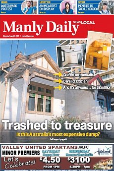 Manly Daily - August 8th 2015