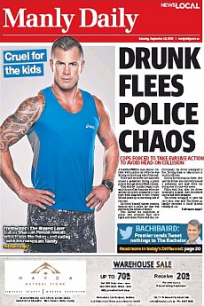 Manly Daily - September 19th 2015