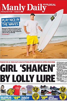 Manly Daily - October 14th 2015
