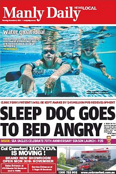 Manly Daily - November 5th 2015
