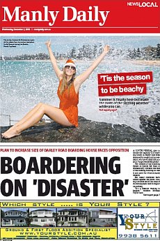 Manly Daily - December 2nd 2015