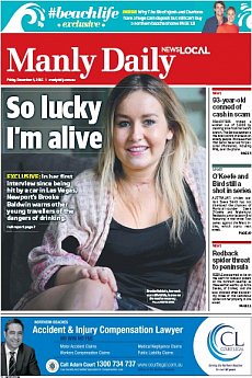 Manly Daily - December 4th 2015