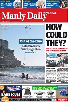 Manly Daily - January 15th 2016