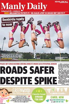 Manly Daily - January 19th 2016
