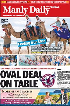Manly Daily - January 27th 2016