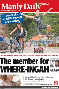 Manly Daily - February 2nd 2016