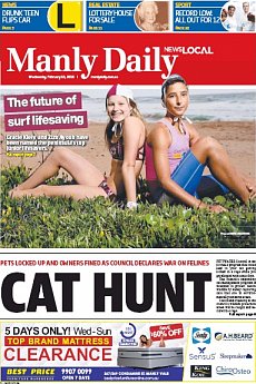 Manly Daily - February 10th 2016
