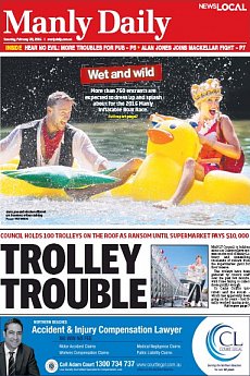 Manly Daily - February 20th 2016
