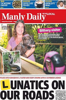 Manly Daily - February 23rd 2016