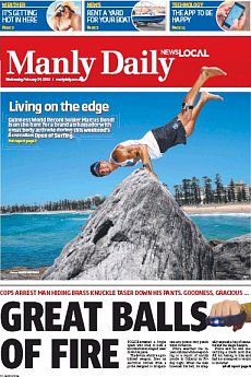 Manly Daily - February 24th 2016