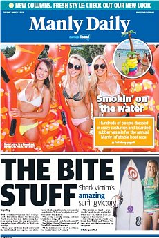 Manly Daily - March 1st 2016