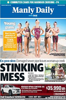 Manly Daily - March 10th 2016