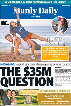 Manly Daily - March 18th 2016