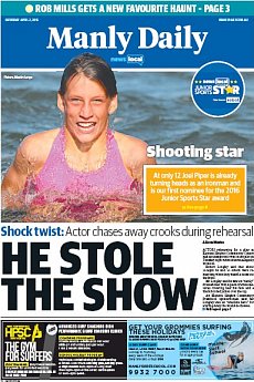 Manly Daily - April 2nd 2016